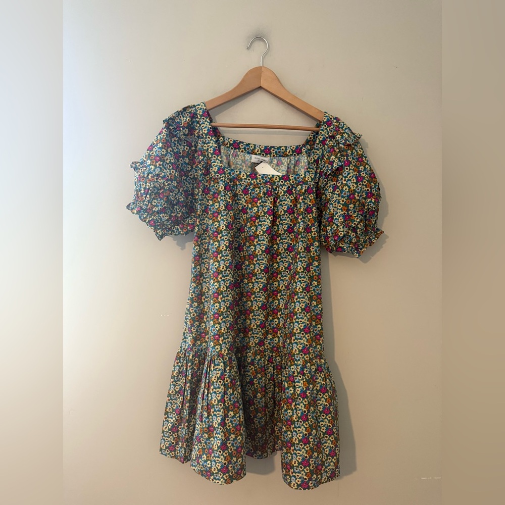 Olivia James Sophie Dress in‎ Huckleberry Floral large Tuckernuck Oliphant